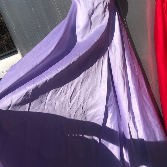 Lavender Prom Dress - Picture 6 of 7